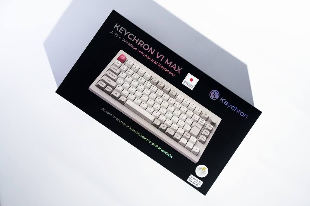 キークロン Keychron V1 Max JIS バナナ軸 ノブ 無線 Keychron V1 MAX】レビュー。バナナ軸は静電容量無接点を超えるか