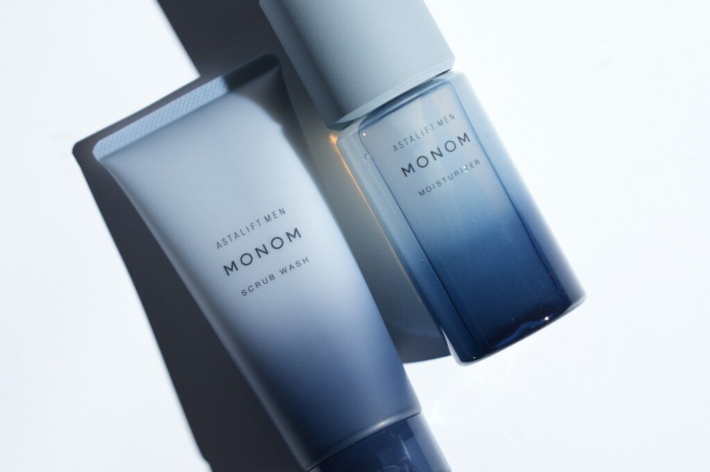 富士フィルム【ASTALIFT MEN 「MONOM」】レビュー。洗顔＆化粧水だけで