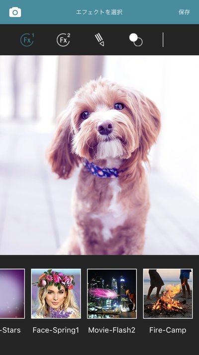 フィルターとビデオエフェクト