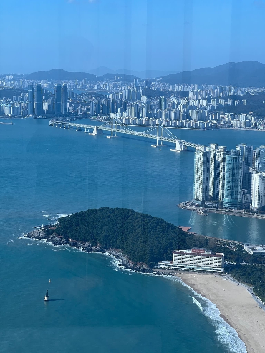 BUSAN Ｘ the SKYからの景色