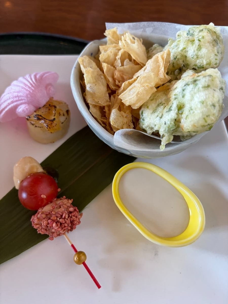レストラン櫻の肴三種