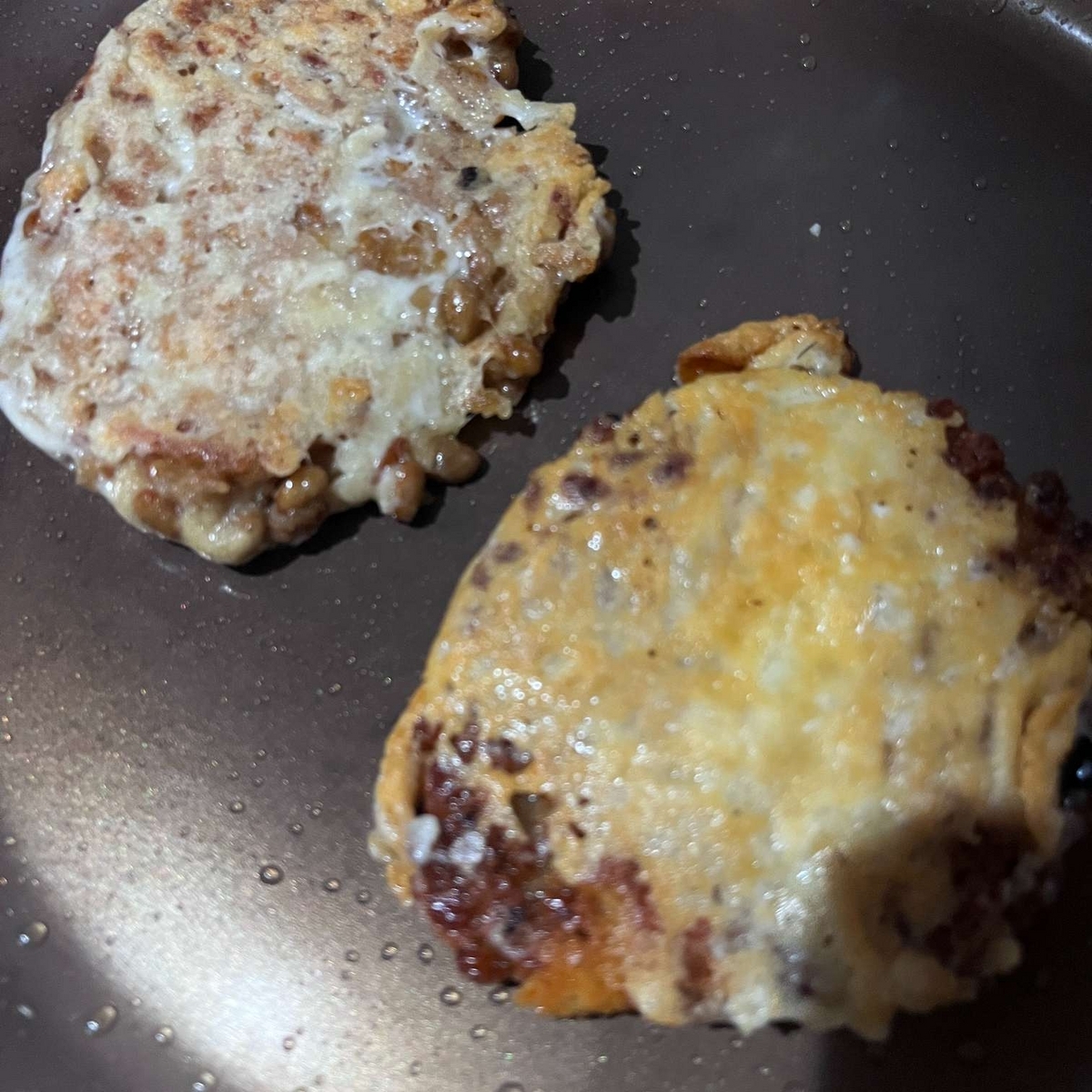 納豆カリカリチーズ
