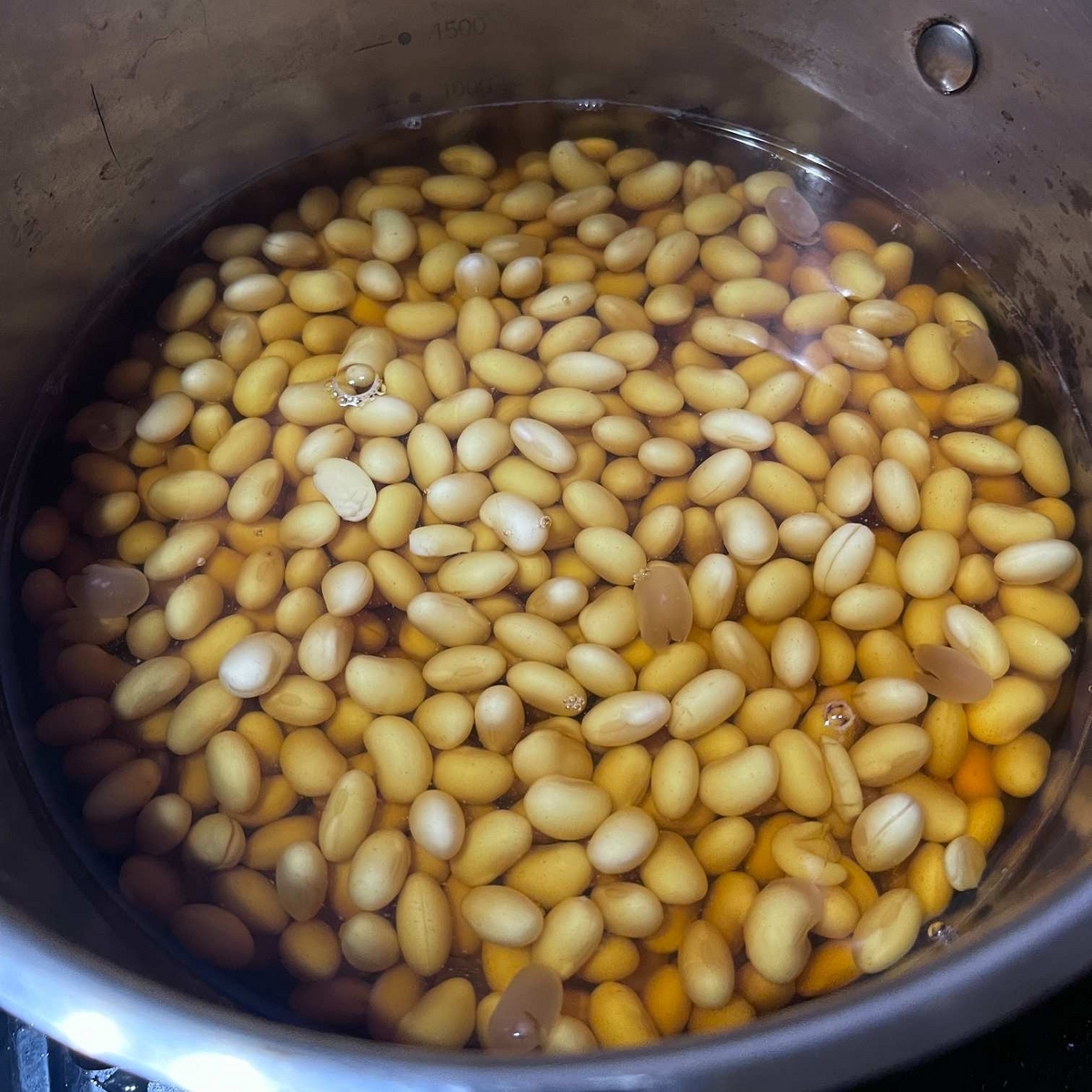 大豆味付け