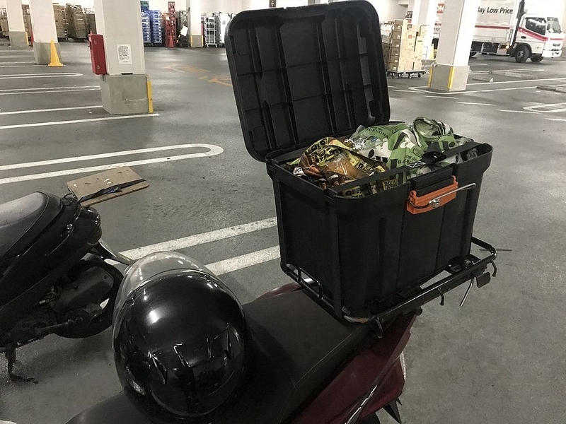 PCX荷箱容量