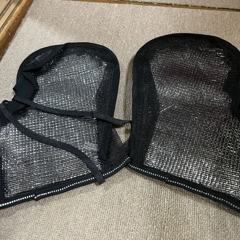 夏用バイクハンドルカバー裏面