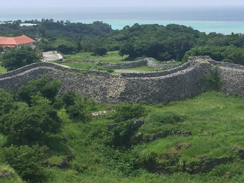 世界遺産　今帰仁城跡