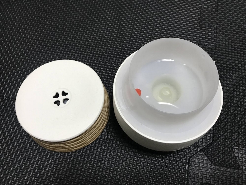 超音波アロマディフューザー　水