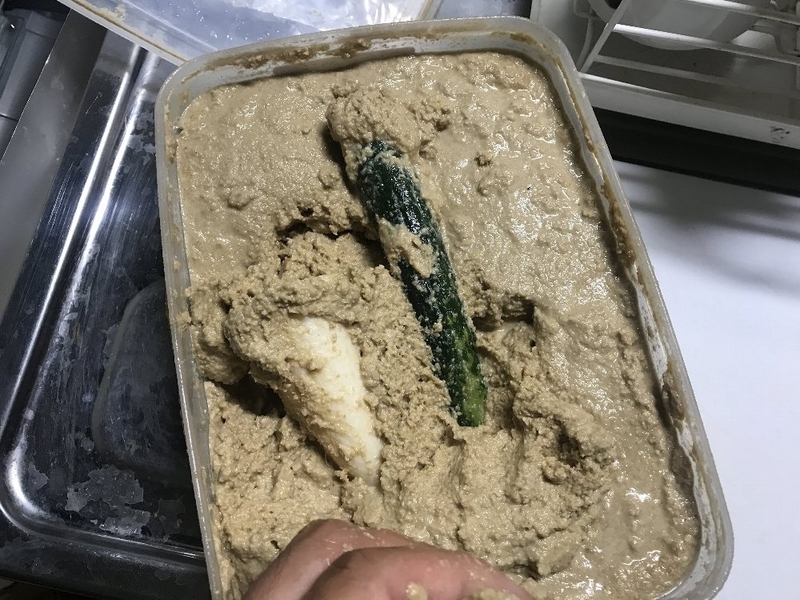 ぬか床　発酵