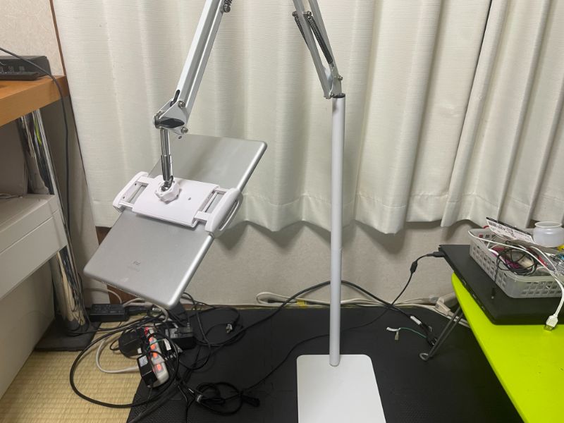 タブレットホルダーバランス