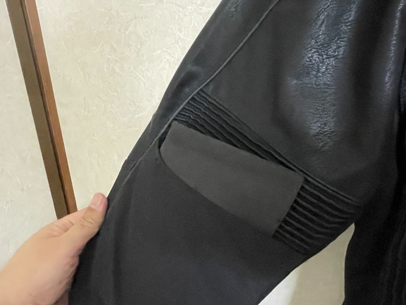 ライディングジャケット肘パッド