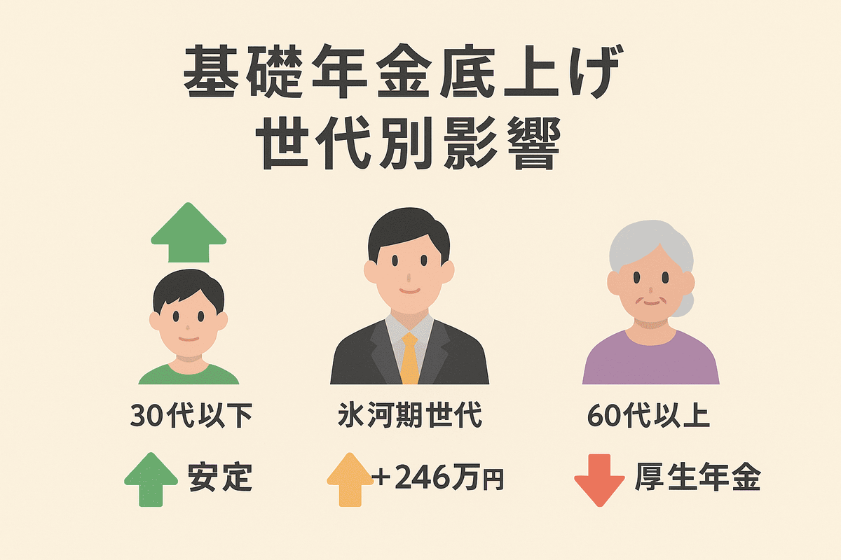 年金底上げイメージ