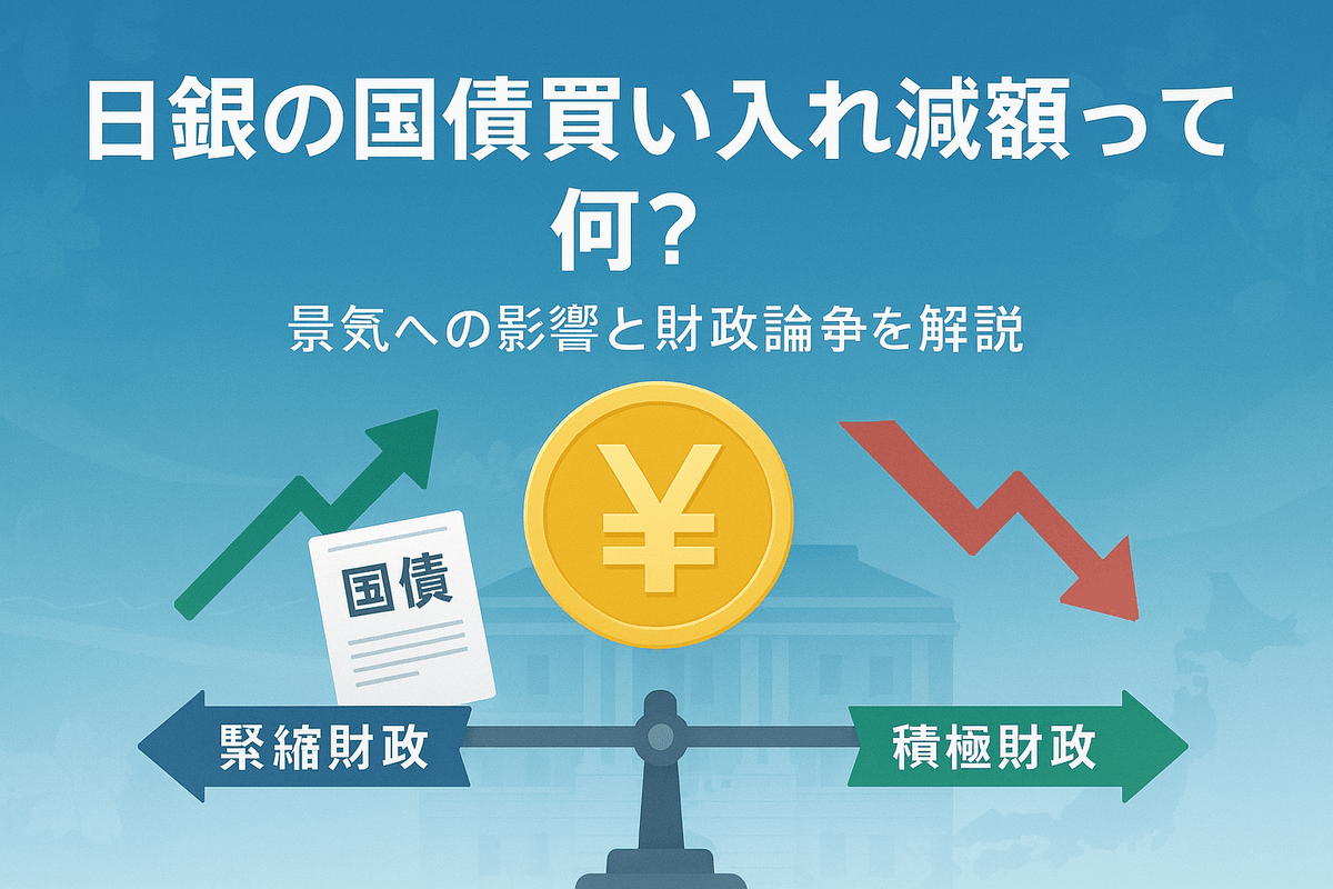 日銀の国債買い入れ減額