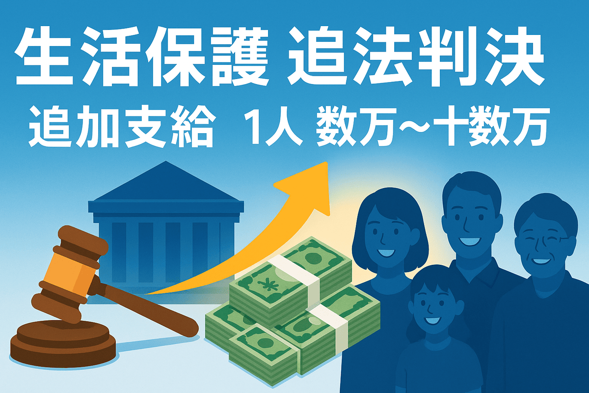 生活保護違法減額で受給者勝訴