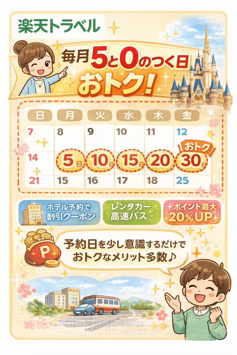 毎月5と0のつく日