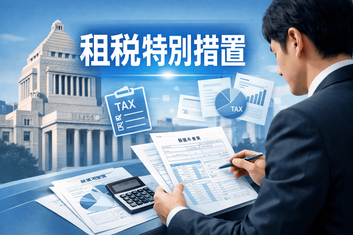 「租税特別措置の見直し」って何?