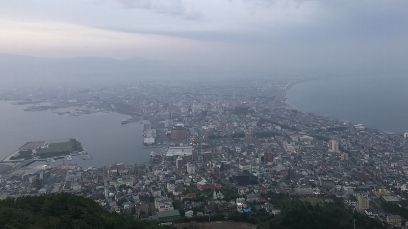 函館山からの眺め