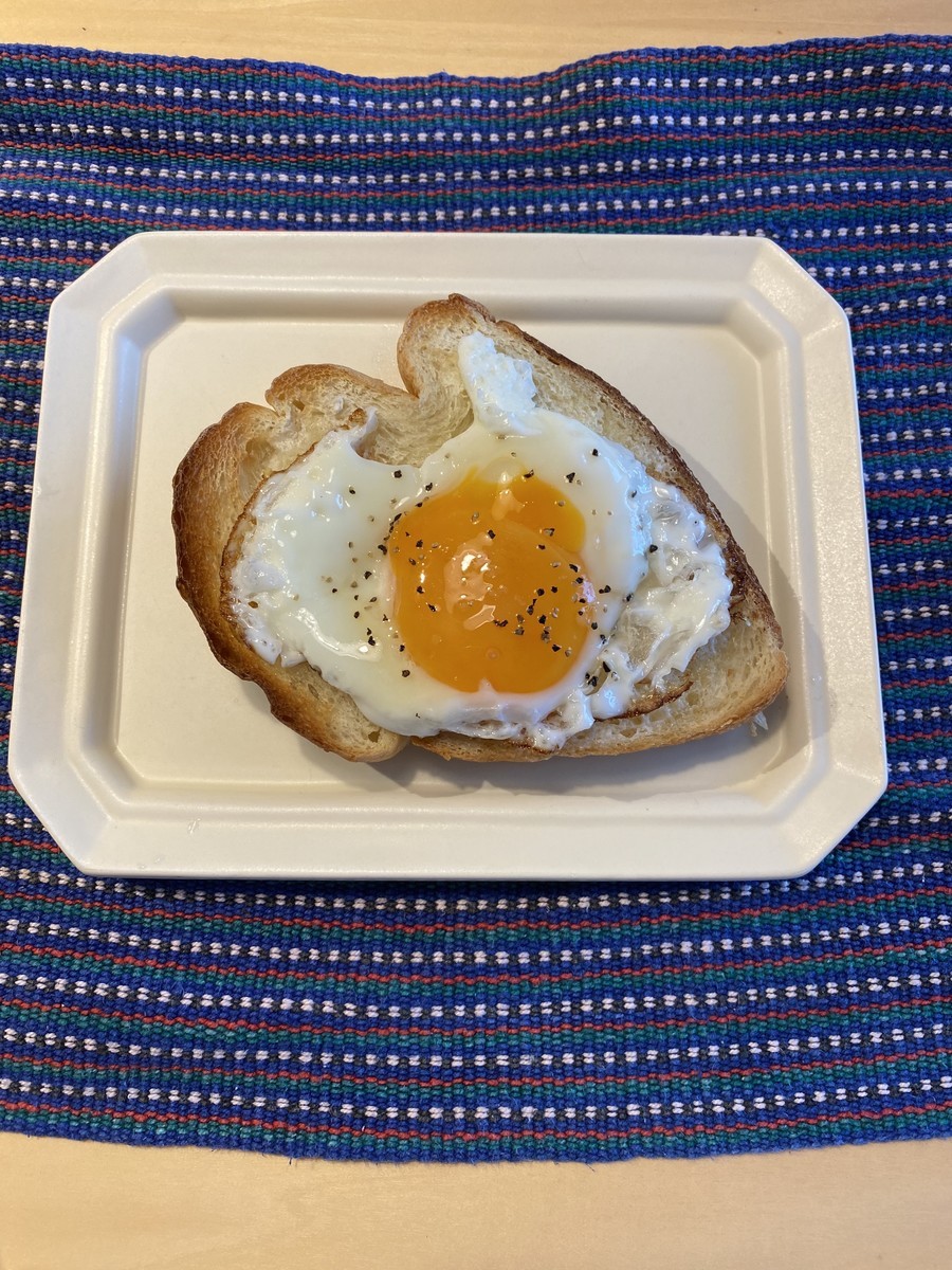 例のパン完成です