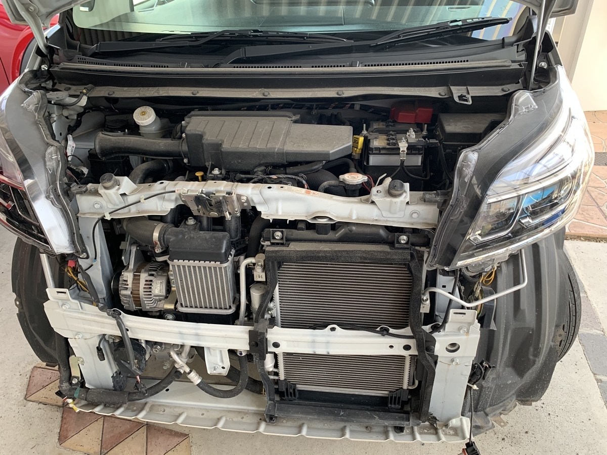 B21A デイズルークス 純正 フロントバンパー Fバンパー ブラウン
