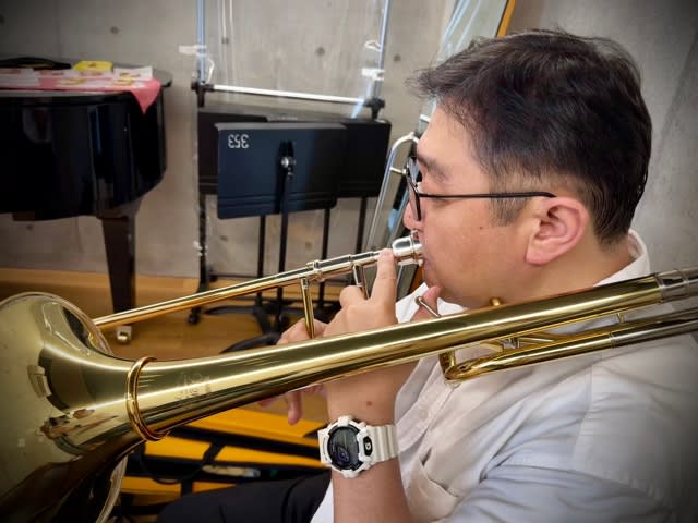トロンボーンベルリング ブラス トロンボーン用ロータリーリング（LBリング）松下浩之先生の試奏