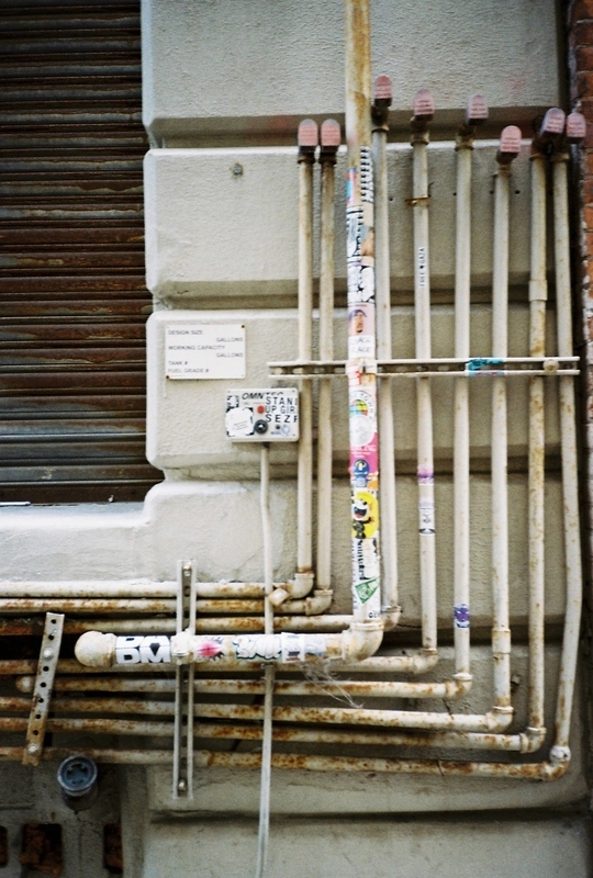 Olympus XA2 , Kodak Colorplus200 ,  ダンボ , ネイビーヤード