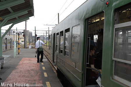 5000系（青ガエル）＠北熊本駅