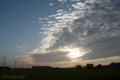 [空][夕焼け]2009-09-10 17:45:30　熊本市