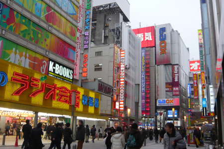 ラジオ会館のある風景　2011-02-20 16:41:43