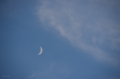 [空][雲][夕焼け][月]2012-08-22 18:11:27