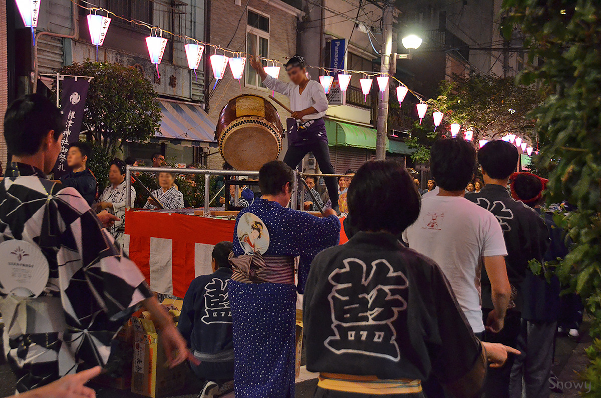 藍染町音頭会　2014-09-21