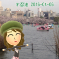 [Miitomo]不忍池　2016-04-06