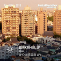 [東京][街角][Instaweather]夕暮れ（2018-08-01）