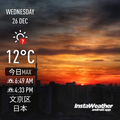 [Instaweather]（2018-12-26）