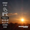 [Instaweather]（2018-12-31）