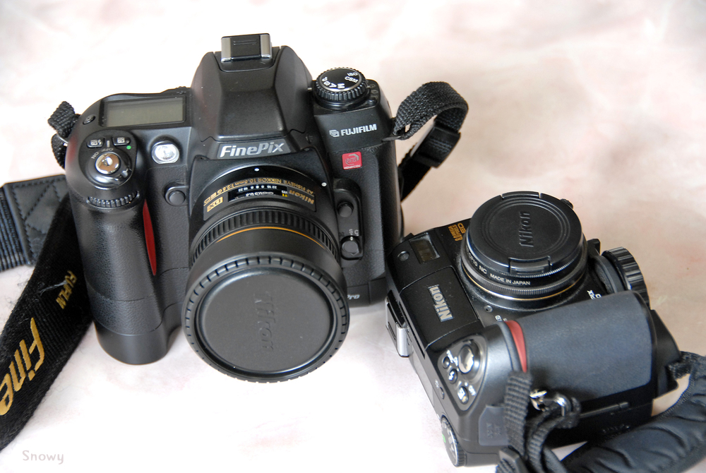 COOLPIX8400 と FinePix S2 Pro