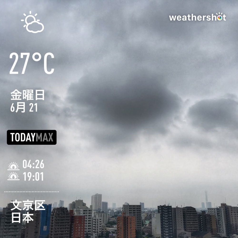 WeatherShot（2019-06-21）