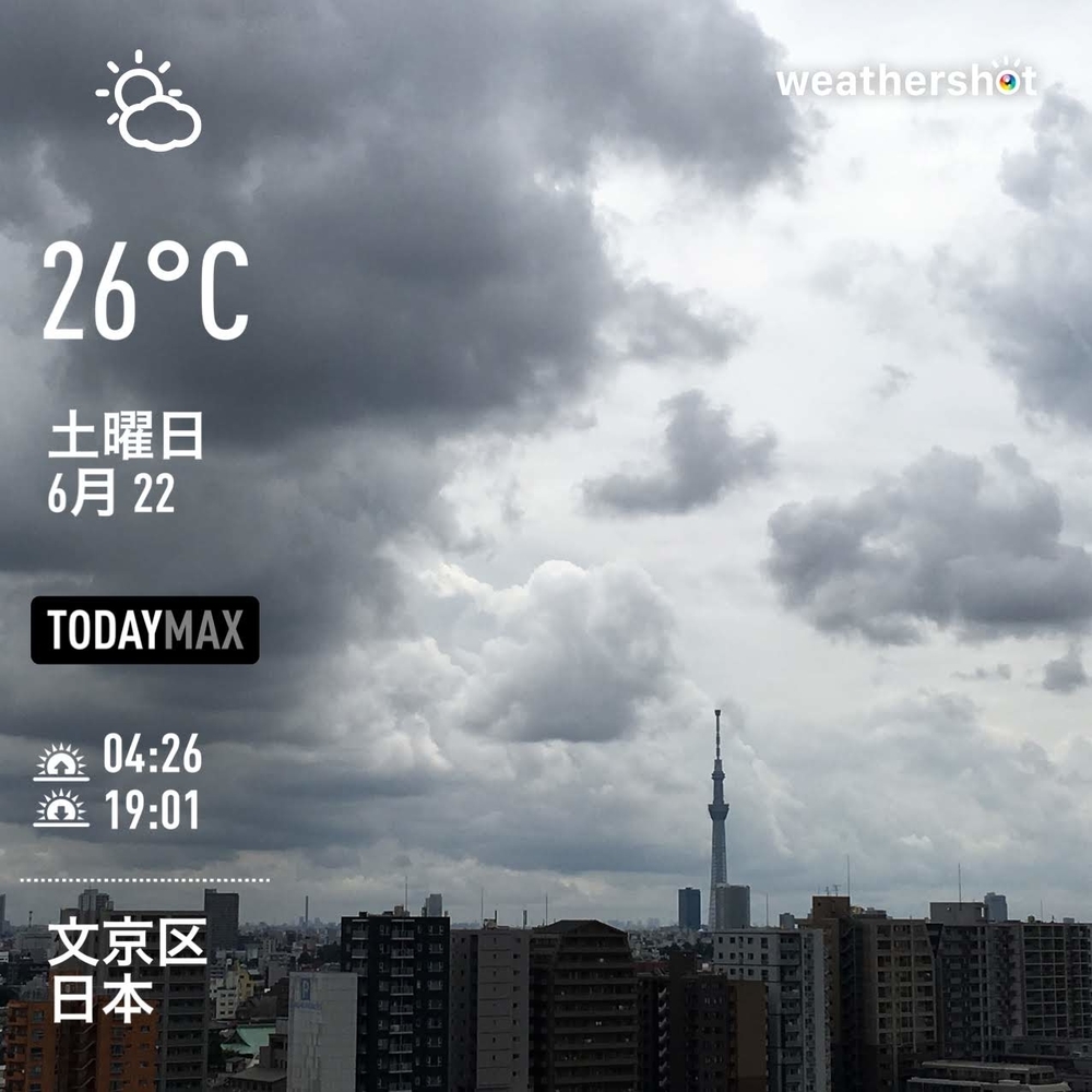 WeatherShot（2019-06-22）