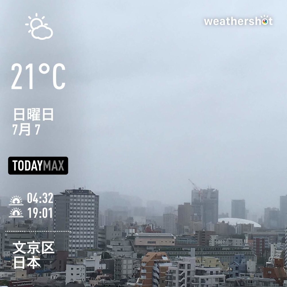 WeatherShot（2019-07-07）