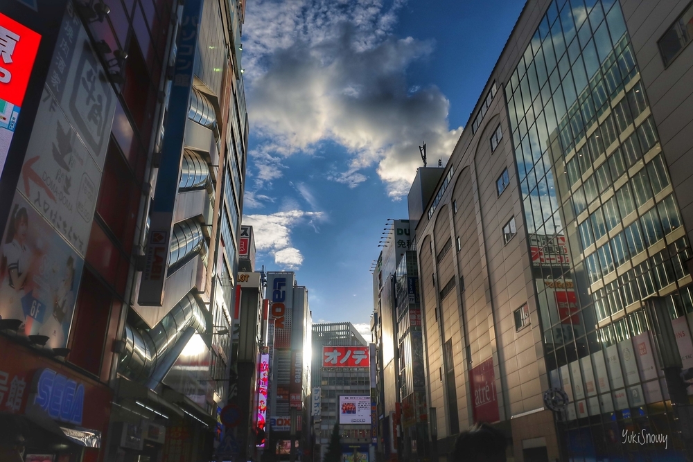 台風が近づく夕暮れ（2019-07-26 17:46）