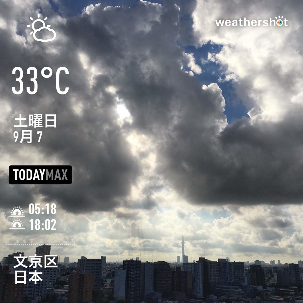 WeatherShot（2019-09-07）