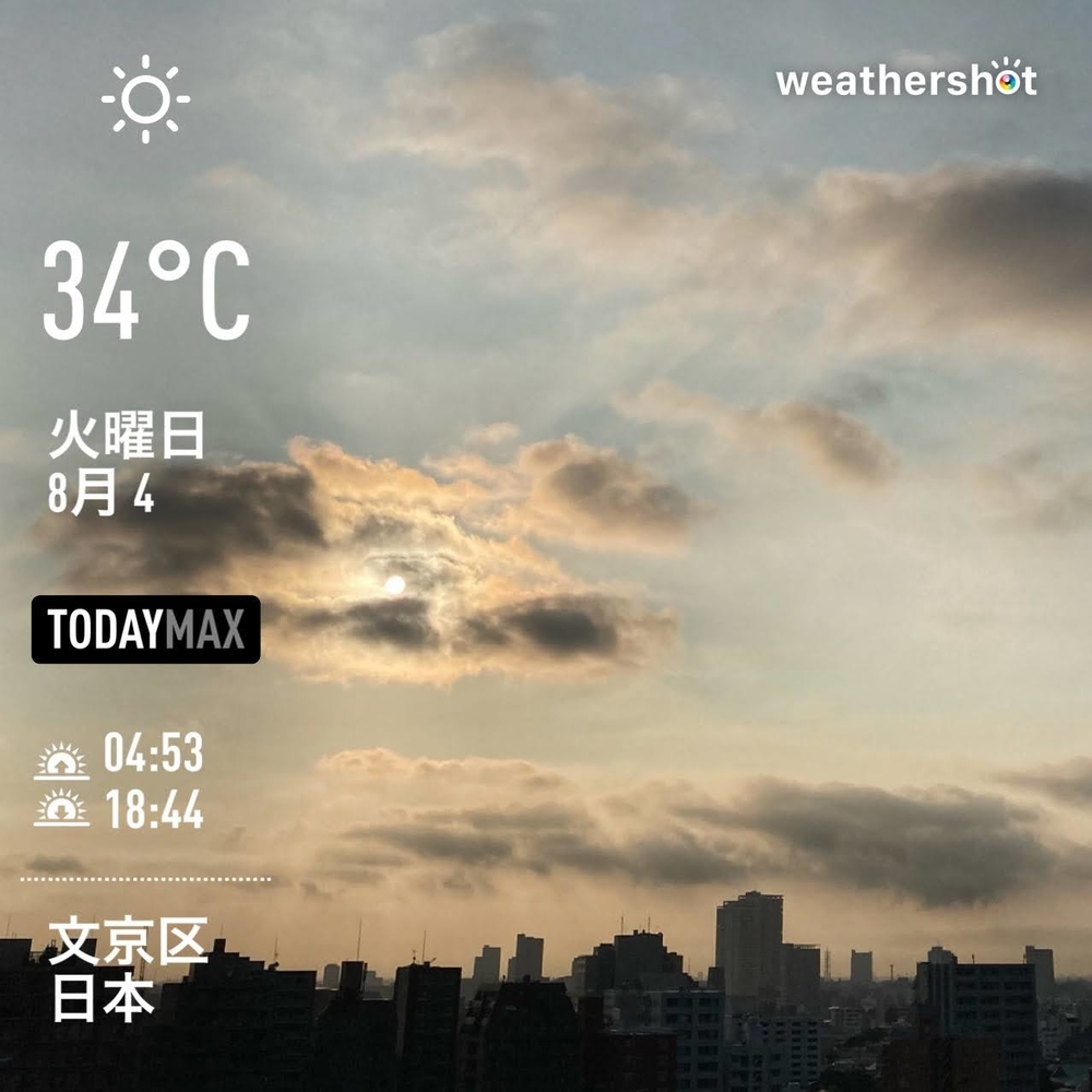 f:id:Snowowl:20200806074327j:plain WeatherShot(2020-08-04)