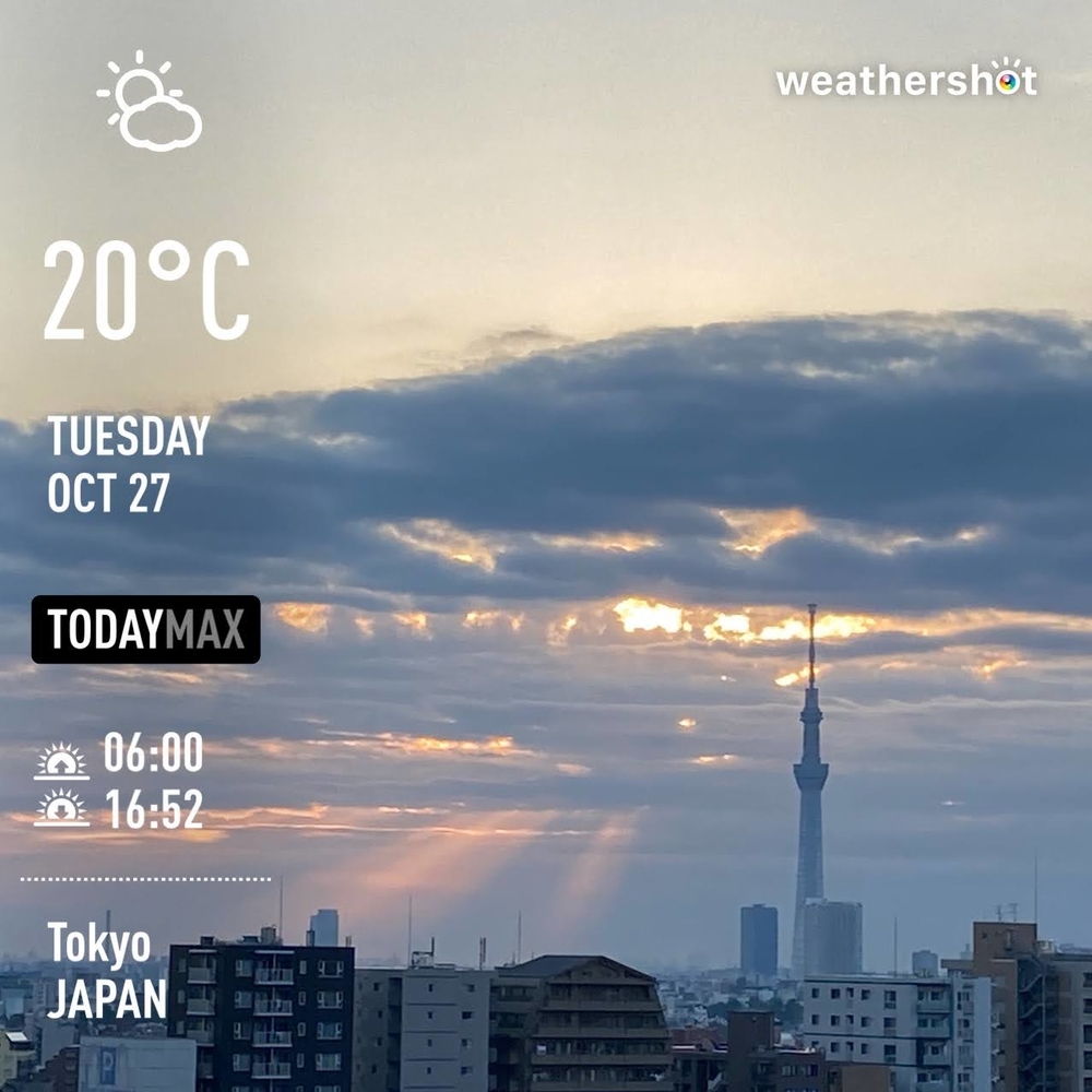 f:id:Snowowl:20201031211438j:plain WeatherShot(2020-10-27)
