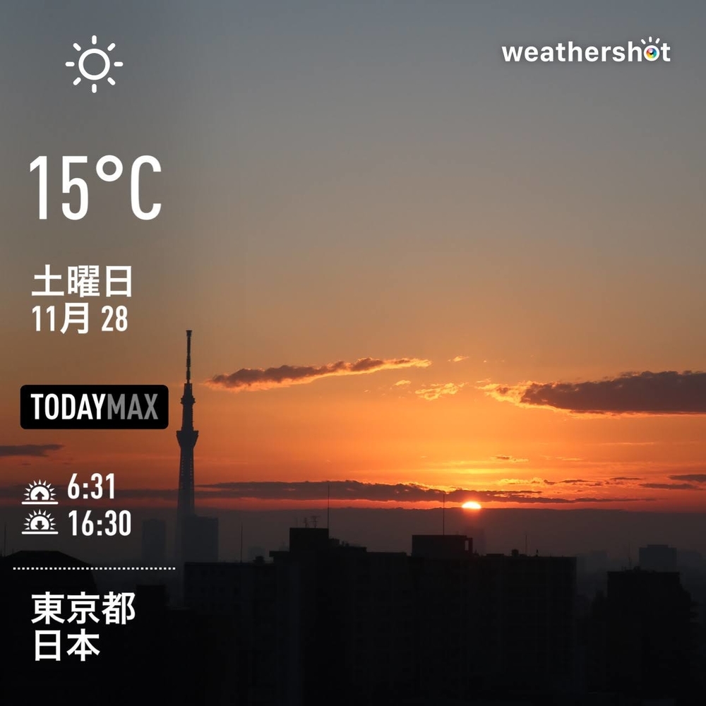 WeatherShot(2020-11-28)