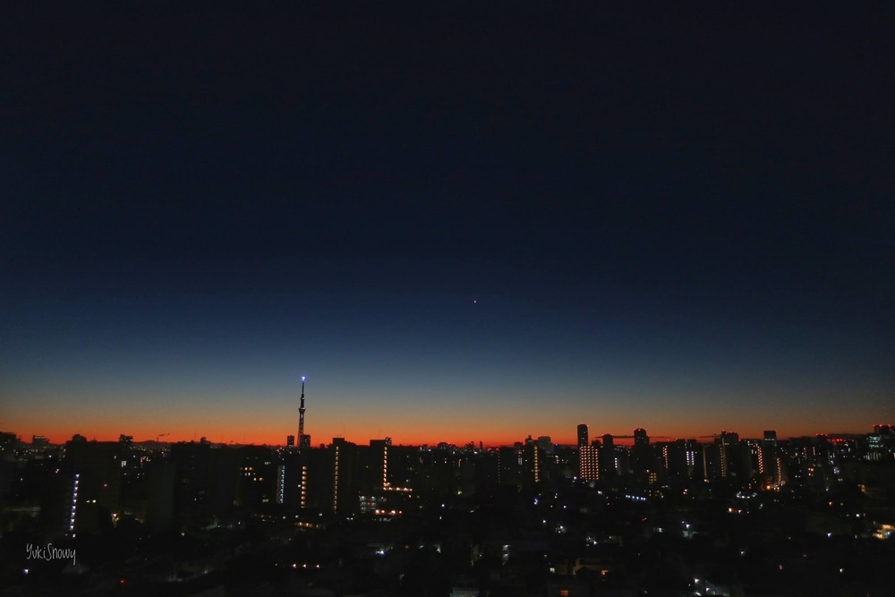 明けの明星(2020-12-17 05:58)