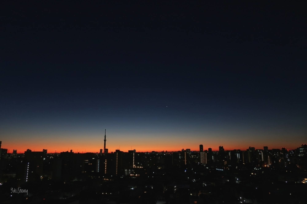 明けの明星(2020-12-21 06:03)