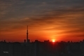 [日の出][空][雲][東京][朝]（2020-12-29 06:53）