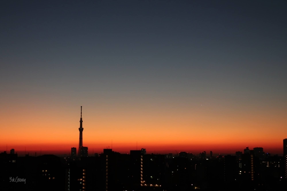 明けの明星(2021-01-14 06:17)