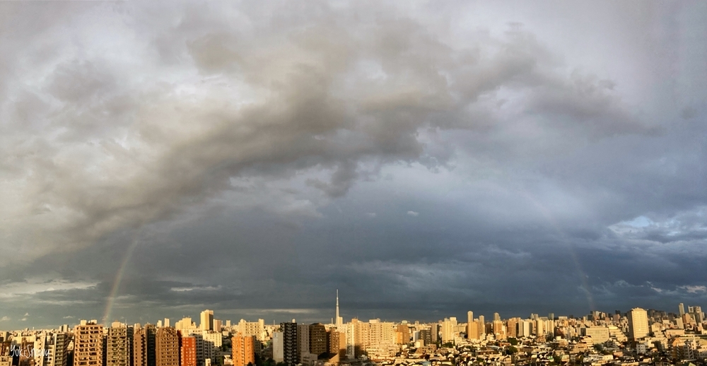 [空[雲][東京][大気光学現象]（2021-07-11 18:16）