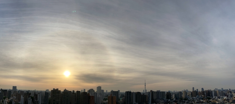22度ハロ(2022-05-11 05:24)