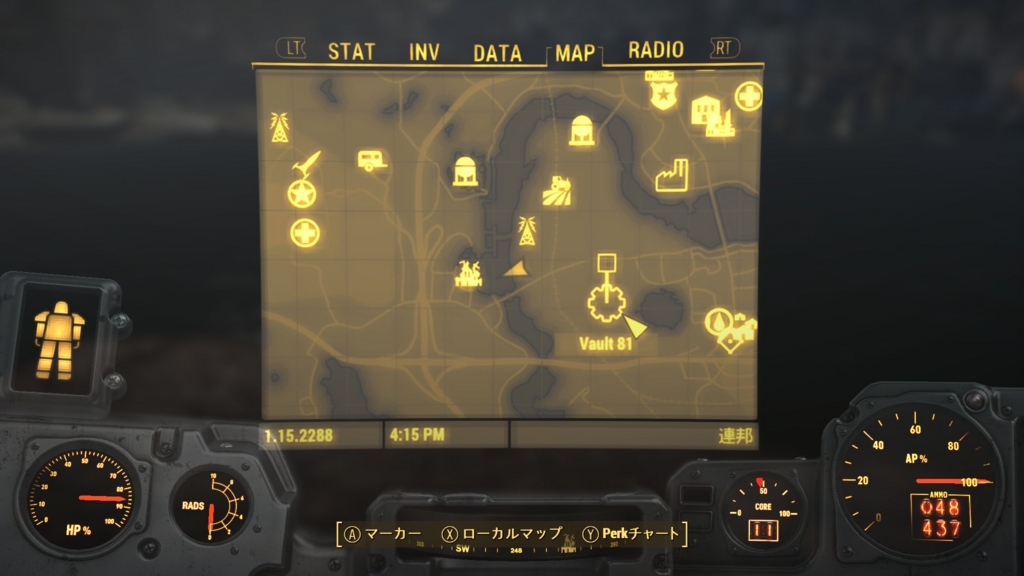 Fallout4 探索記録