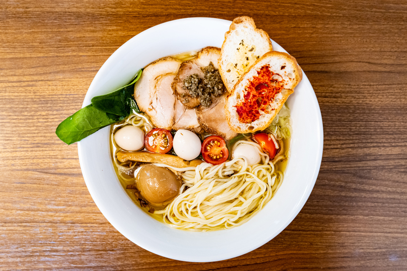 洋 和 の塩ラーメン モン吉 Komachi 19限定 新潟ライフ